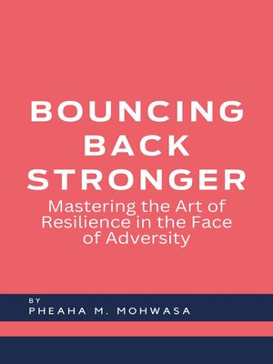 cover image of Bouncing Back Stronger